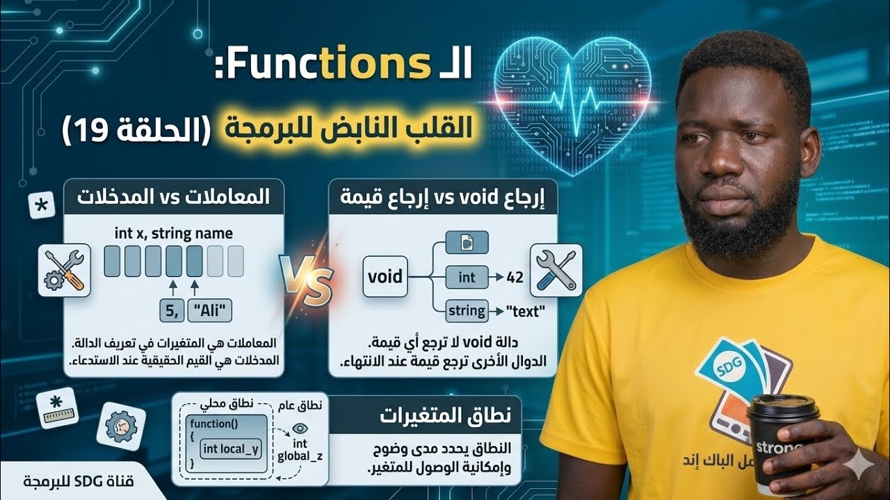 الدوال | Functions | لغة ++c