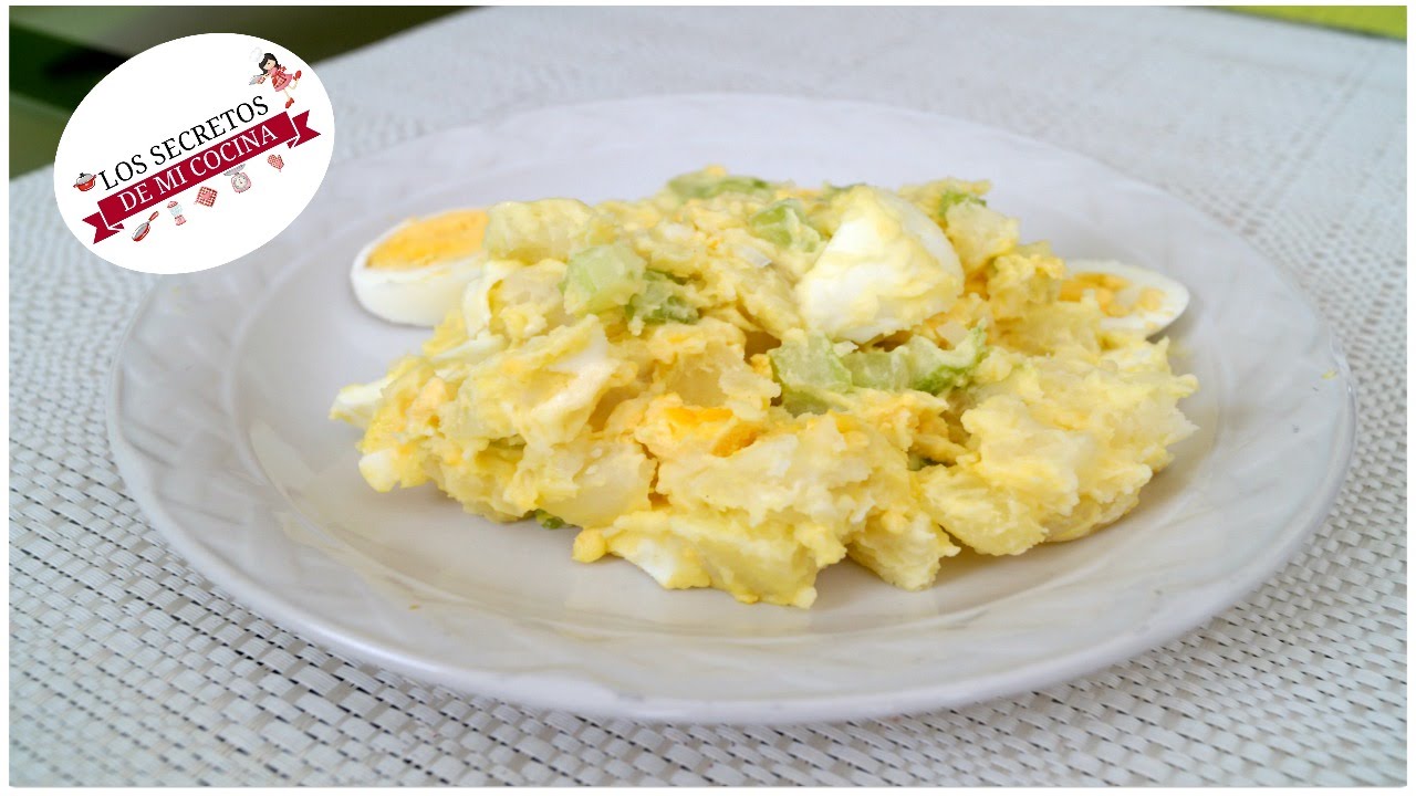 ENSALADA DE PAPA Y HUEVO🍰LOS SECRETOS DE MI COCINA🍰