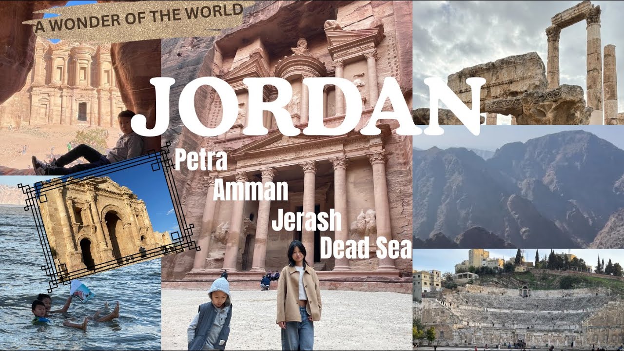 JORDAN || Petra (Wonder of the World), Amman, Jerash, Dead Sea