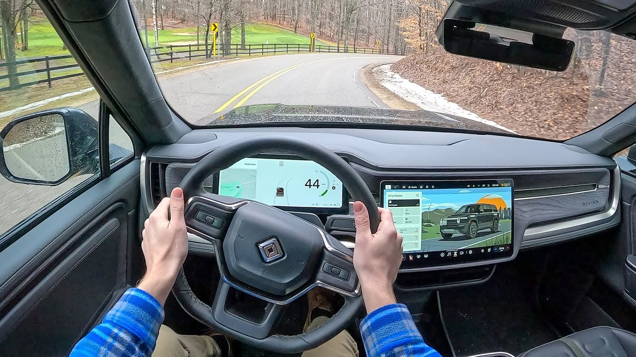 2025 Rivian R1S Dual Motor Max Range - POV Test Drive (Binaural Audio)