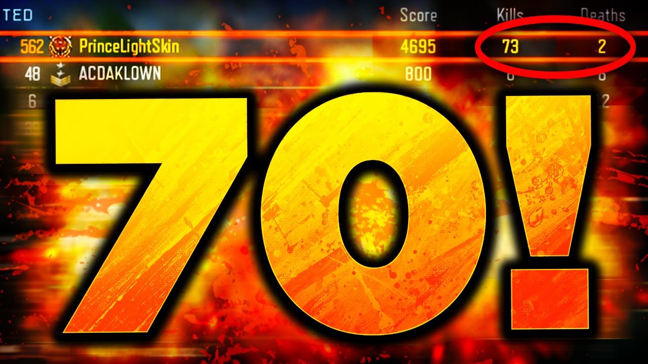 70 KILL TDM CHALLENGE COMPLETE! SCUMPS 70 CHALLENGE Completed on Black Ops 3!