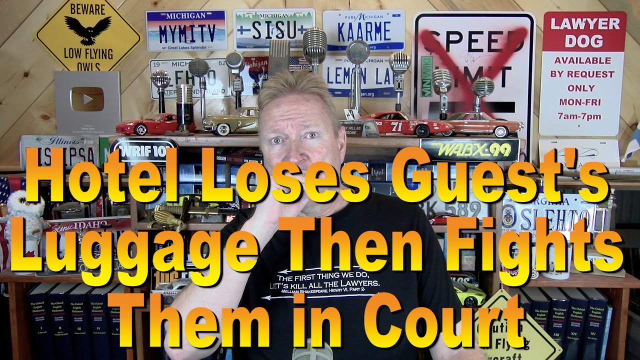 Hotel Loses Guest's Luggage and Then Fights Them in Court