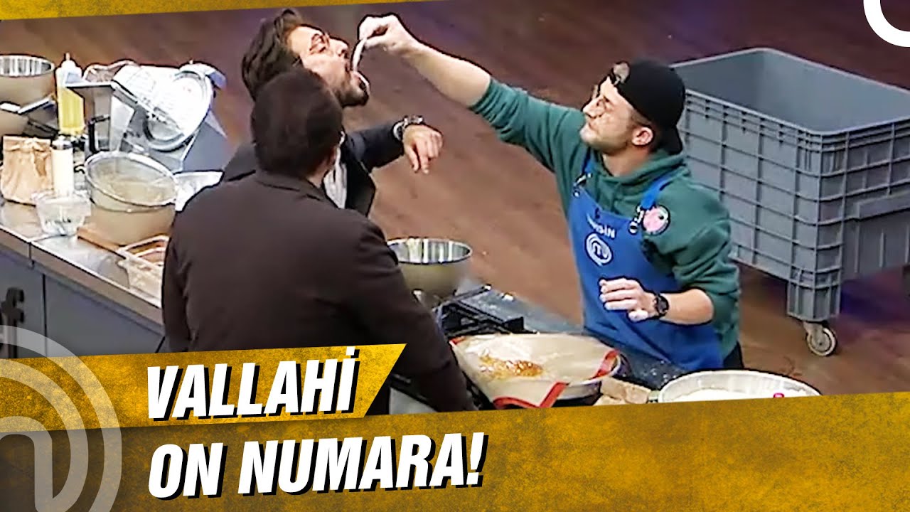 Tahsin Şeflere Elleriyle Pişmaniye Yedirdi | MasterChef Türkiye 144. Bölüm