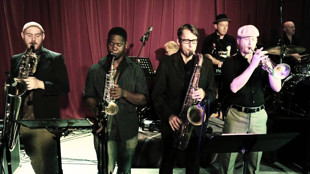 Aaron West & the Custodians playing Ray Charles' "Mess Around" live at the Recording Room