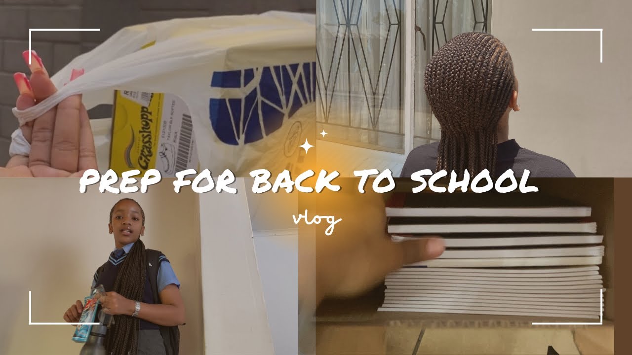 VLOG DIARIES EP3•Prep for back to school•Spend a few days with me|South African Youtuber💌