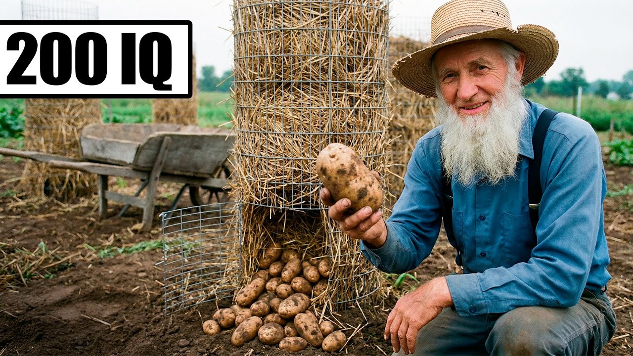 15 Amish Tips That Grow Bigger Potatoes in Less Space