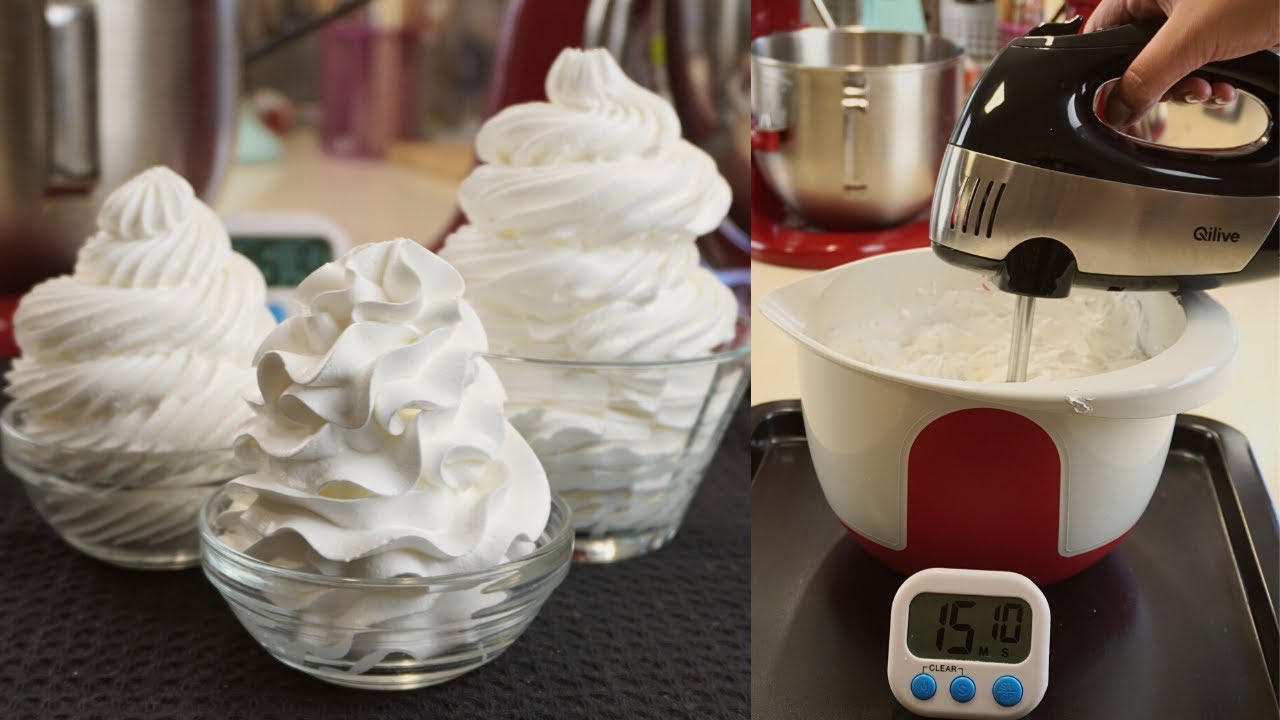Merengue Italiano EXTRA FIRME para Decorar Pasteles ▪ Se mantiene Duro por Muchos días