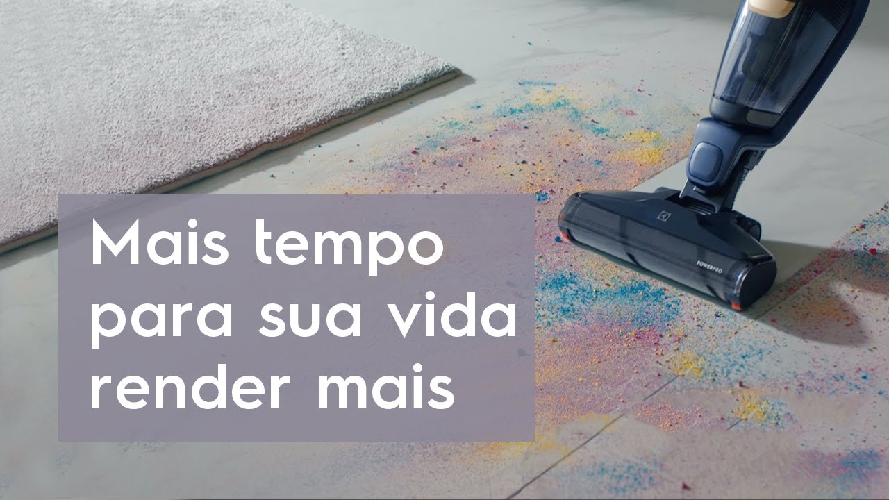 Surpreenda-se com o novo aspirador Ergorapido ERG27 para piso frio