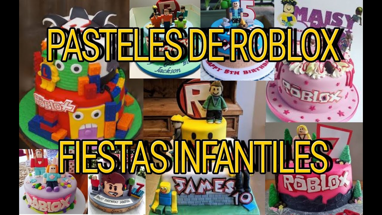 PASTELES DE ROBLOX / FIESTAS INFANTILES