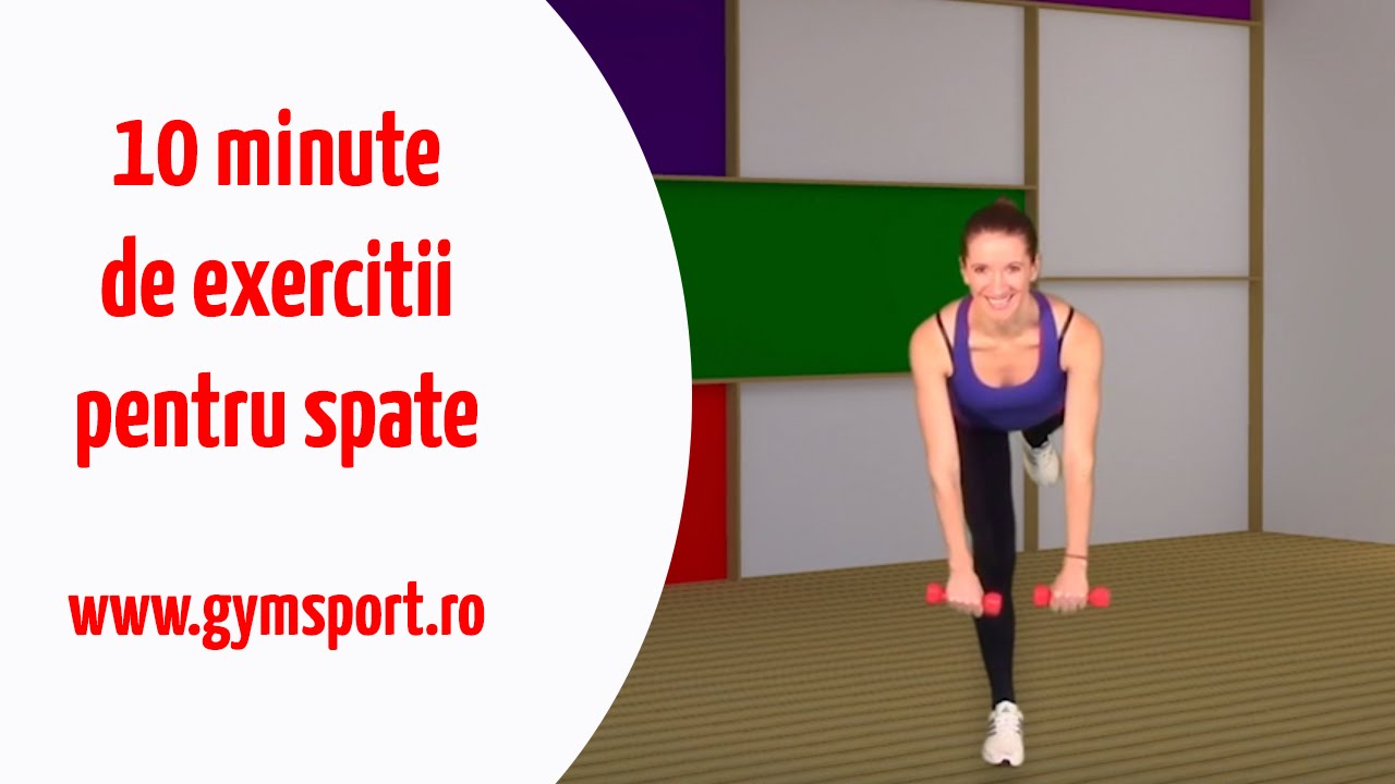 10 minute de exercitii pentru spate