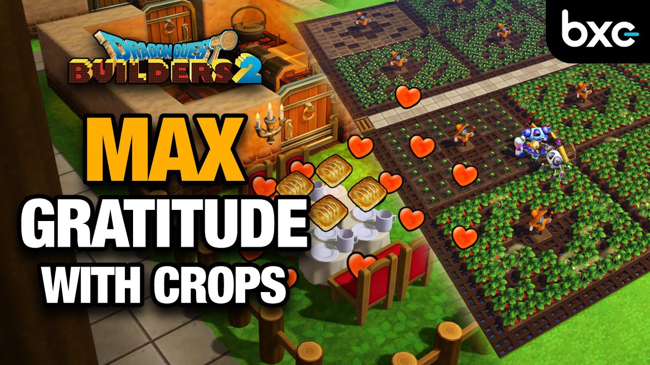 Как заработать максимальное количество очков благодарности с помощью Crop Fields | Dragon Quest B...