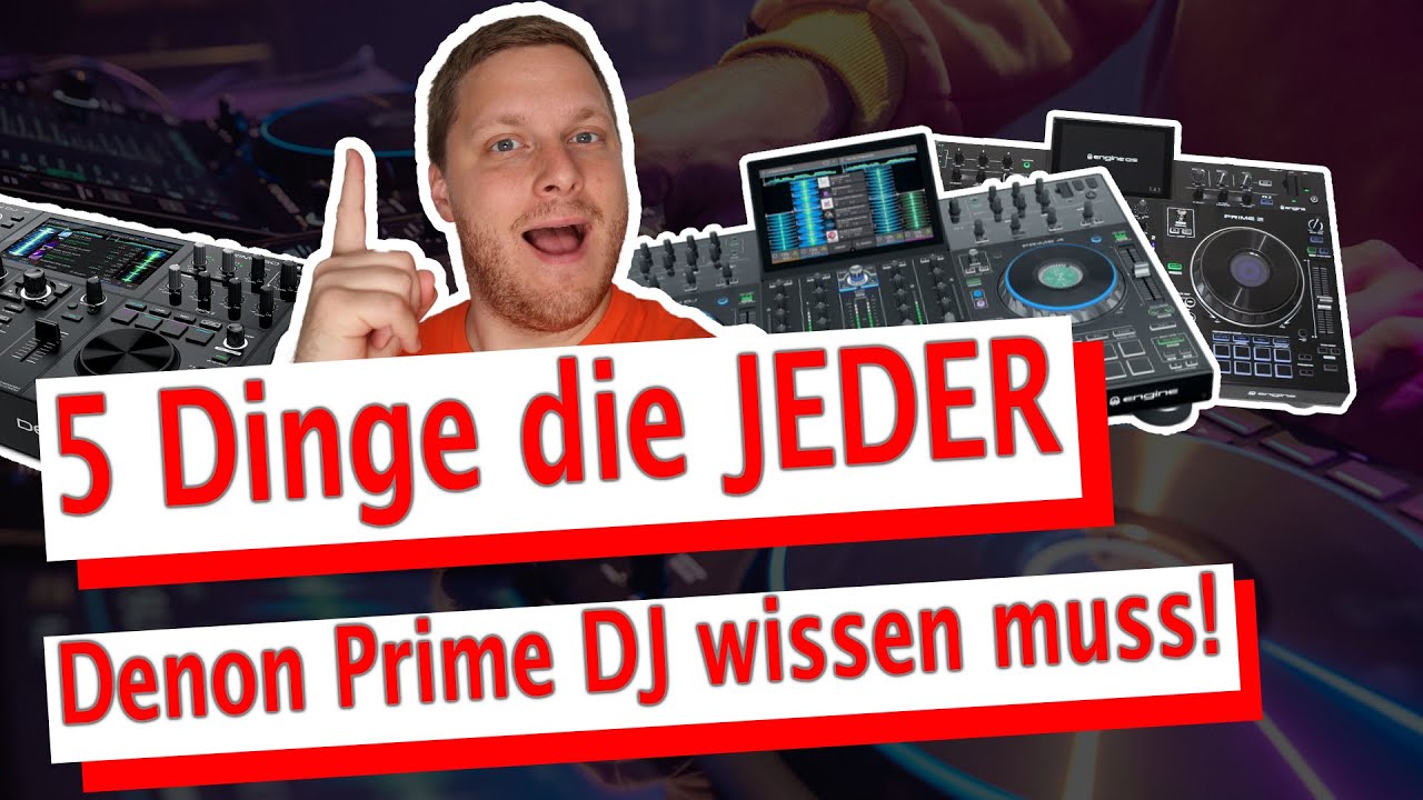 5 Tipps die jeder Denon DJ Prime Benutzer kennen sollte!