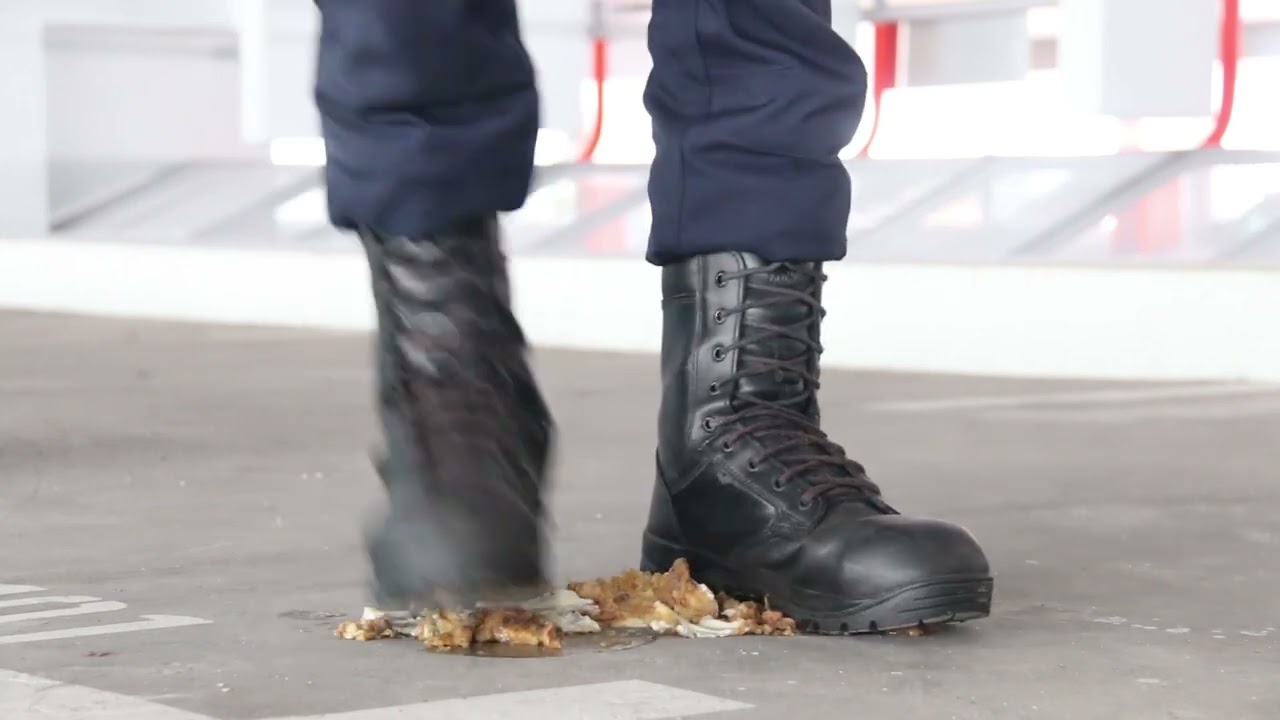 Paramedic Tactical Boots Crush Bun