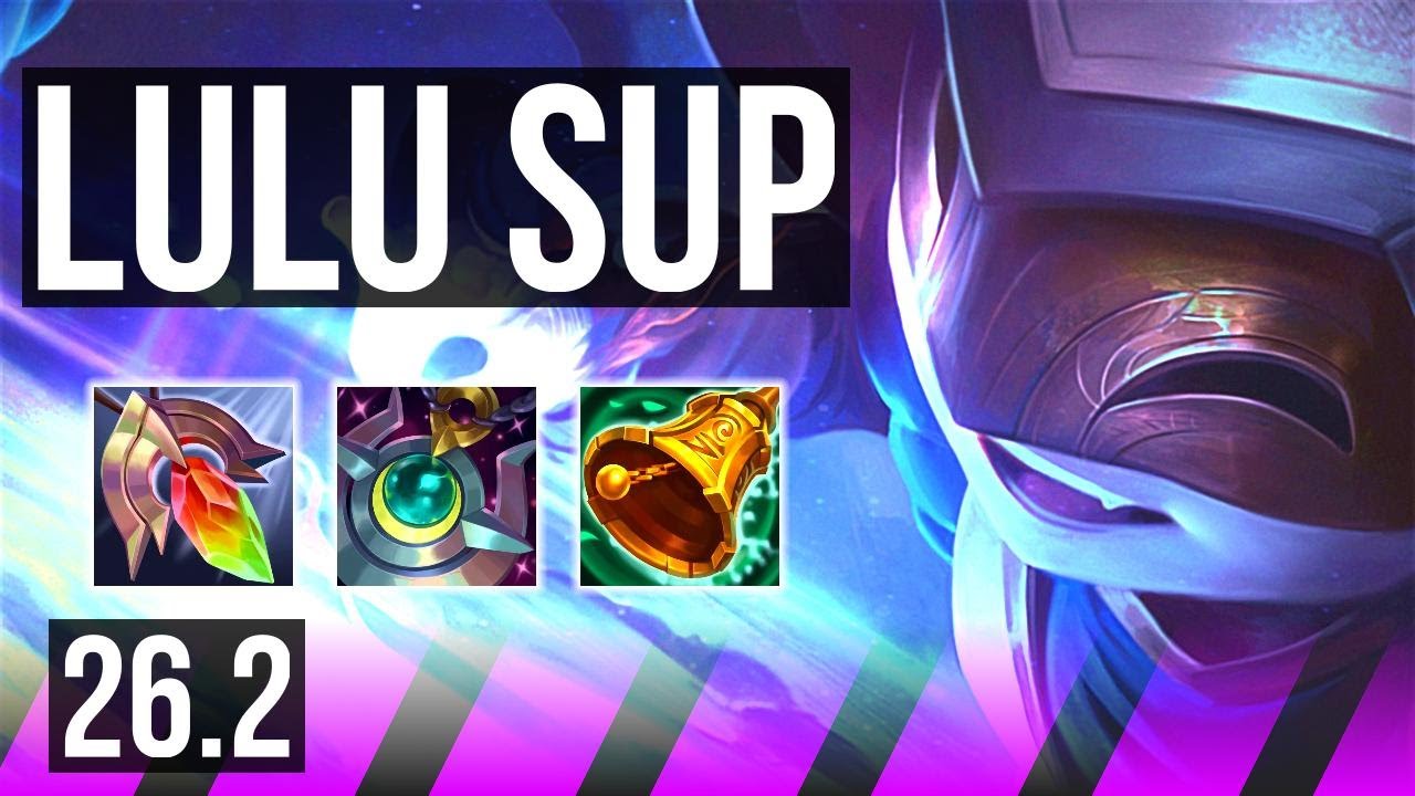 LULU & Katarina vs JANNA & Ashe (SUP) | Perfect KDA: 2/0/30 | EUW Challenger | 26.2