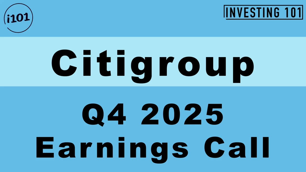 Citigroup Q4 2025 Earnings Call