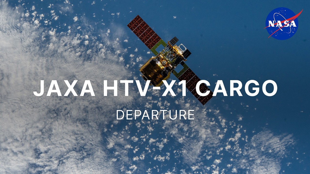 JAXA HTV-X1 Cargo Departure