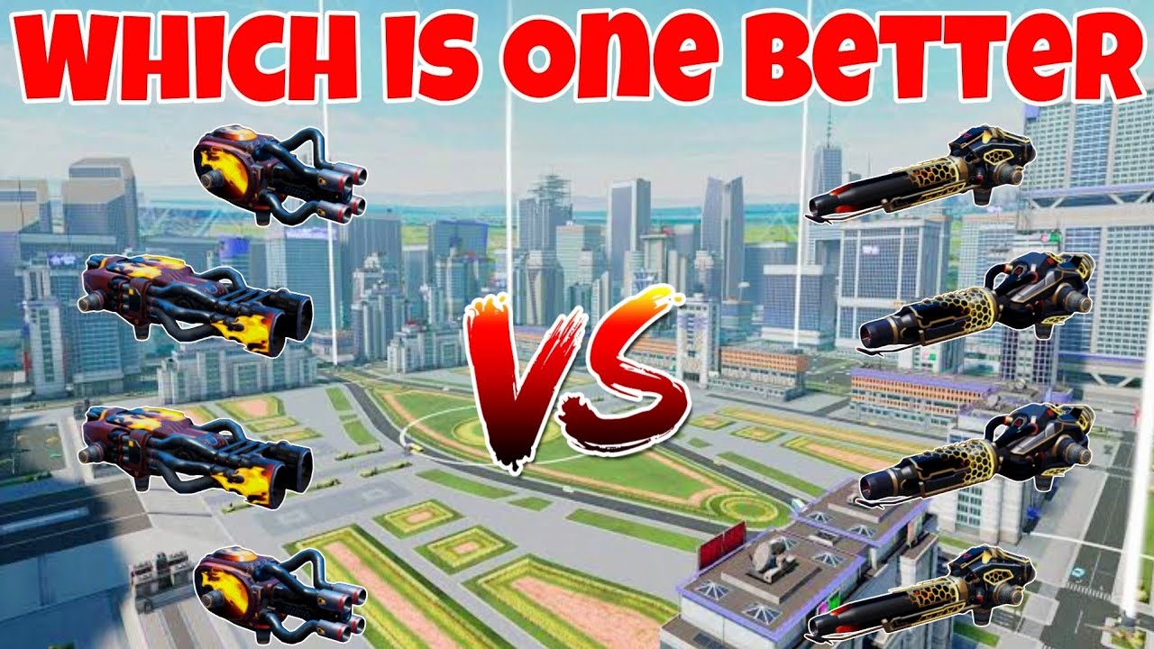 WR🔥Blaze Fahrenheit Blaze Celsius VS ULTIMATE Igniter ULTIMATE Blaze Weapon Comparison |WAR ROBOTS|