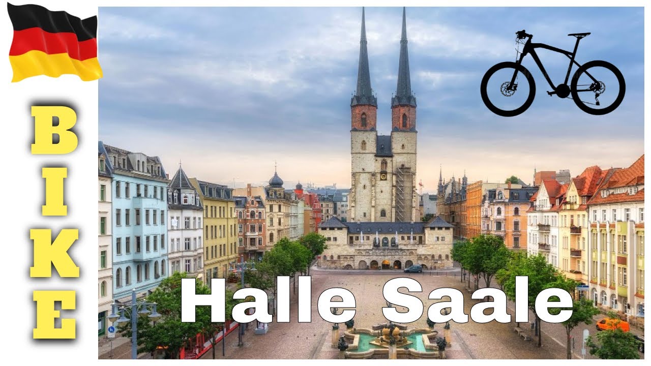 4K | Bike Tour | Halle Saale