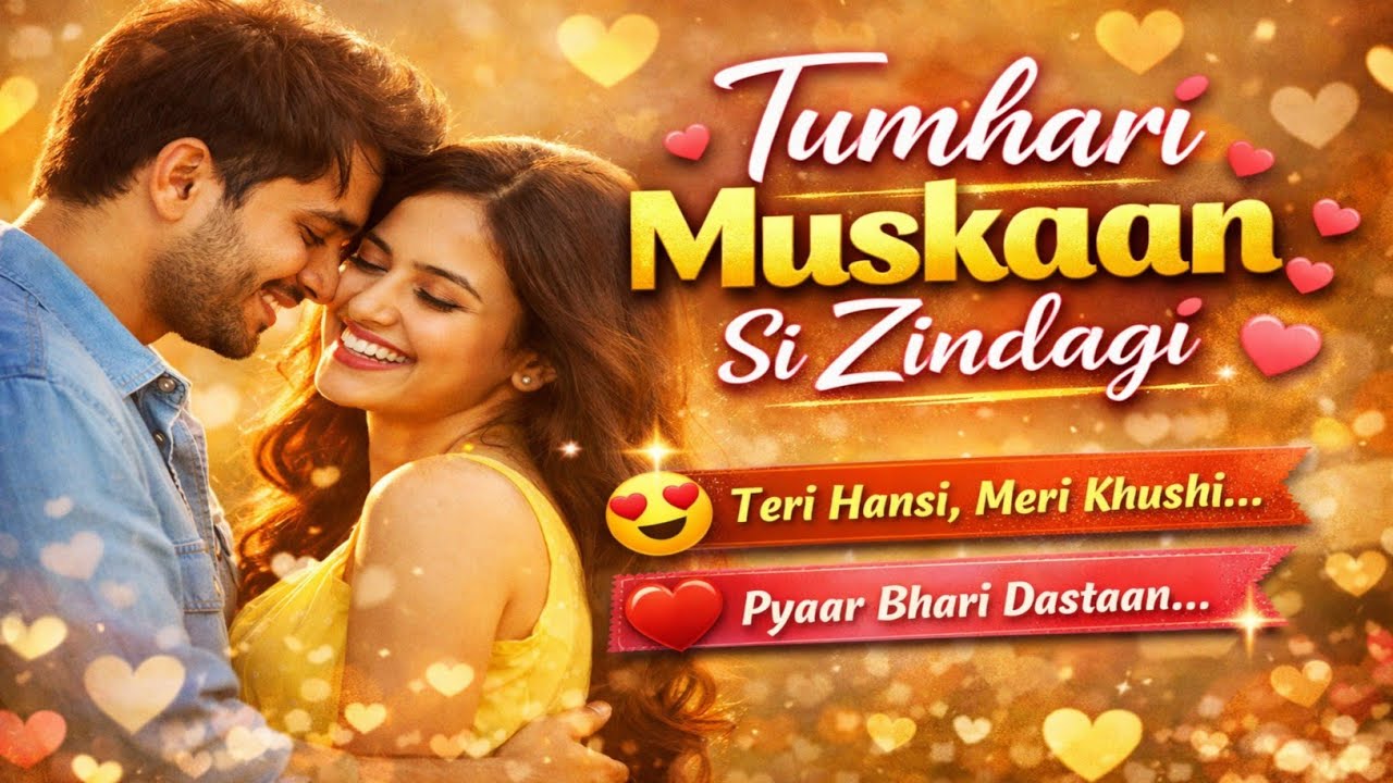 Tumhari Muskaan Si Zindagi | Romantic Love Song | Hindi Love Lofi | 2026