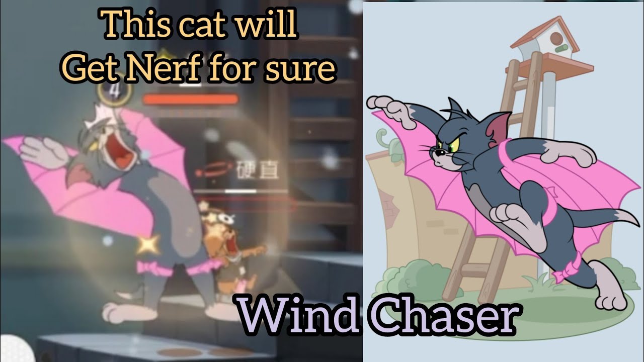 Tom and Jerry Chase CN - Wind Chaser Tom First time use Gameplay