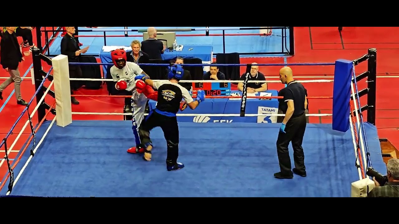 MOHAMED DEHIMI PÔLE BOXE 77 OPEN INTERNATIONAL KARATÉ FULL CONTACT Ibrahim Diabaté 75kg