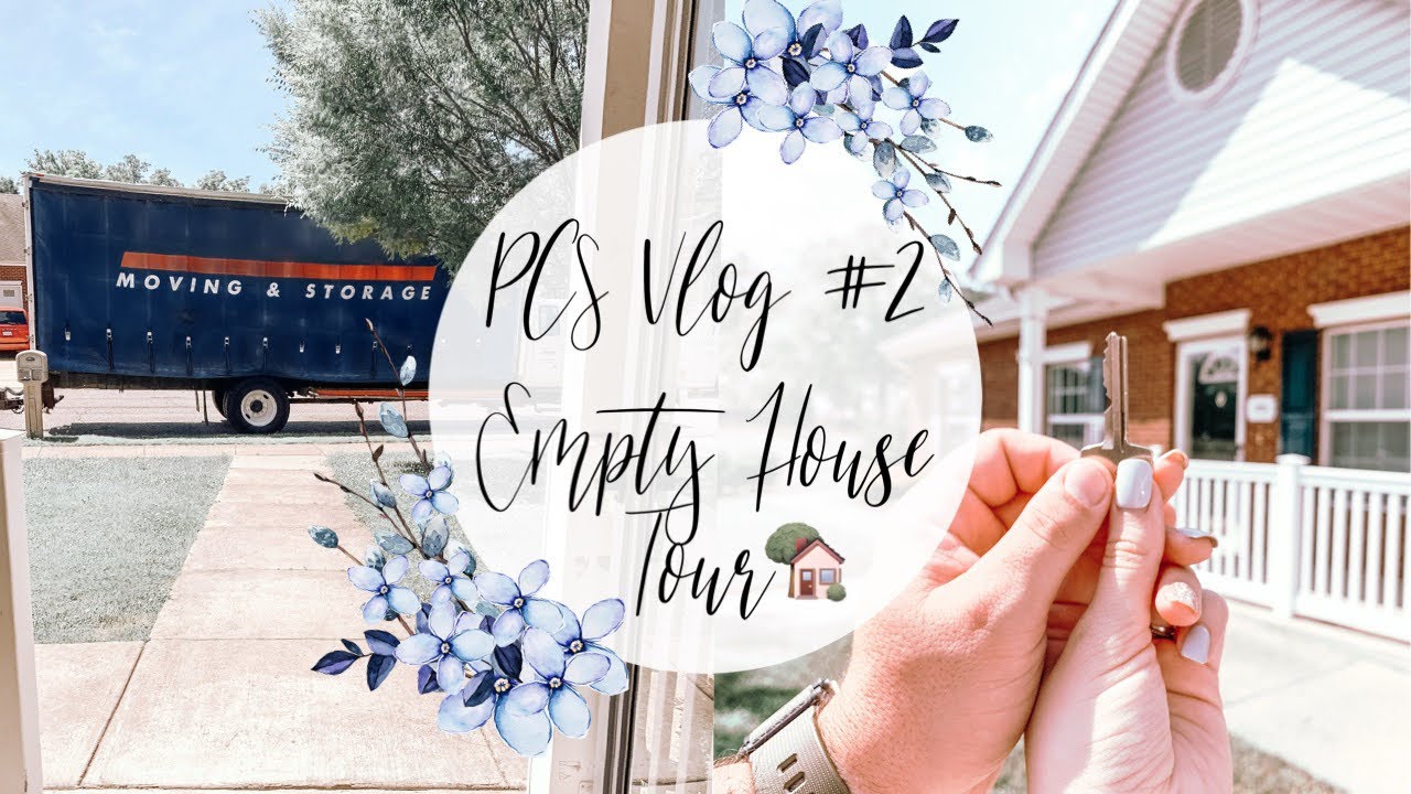 PCS Vlog 2 | Empty House Tour | Making Our House Feel Like A Home