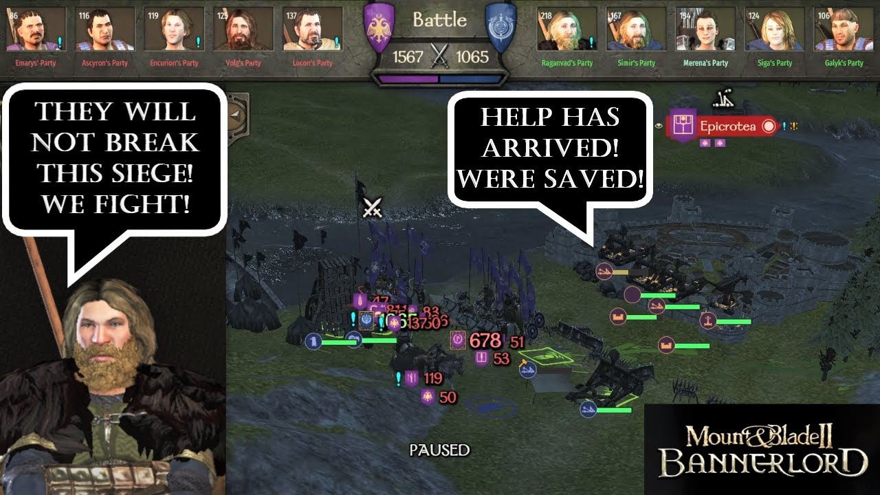 Mount & Blade II: Bannerlord | Outnumbered But NOT Outmatched! Large 2500 Troop Bridge Battle!