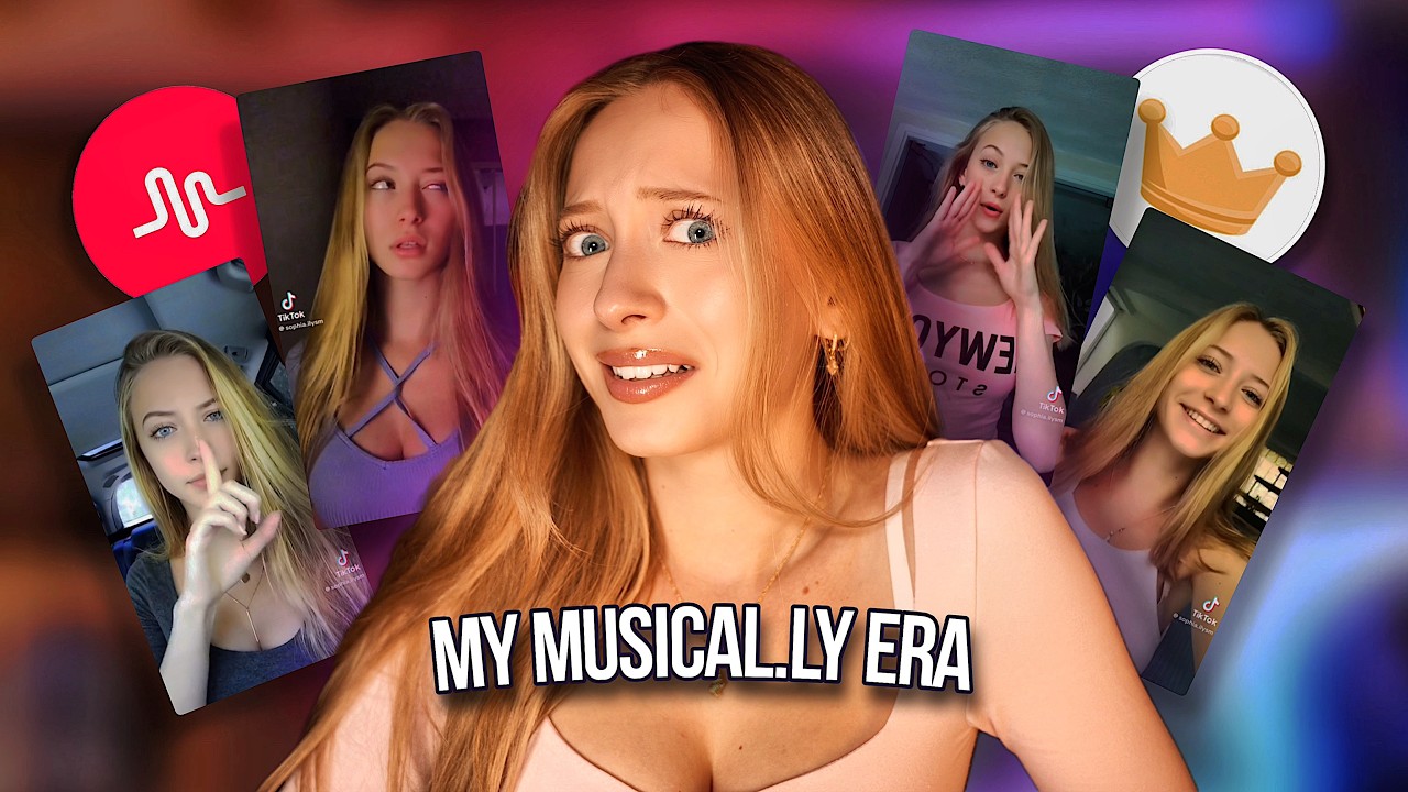 Reacting to my CRINGE Musical.ly Era