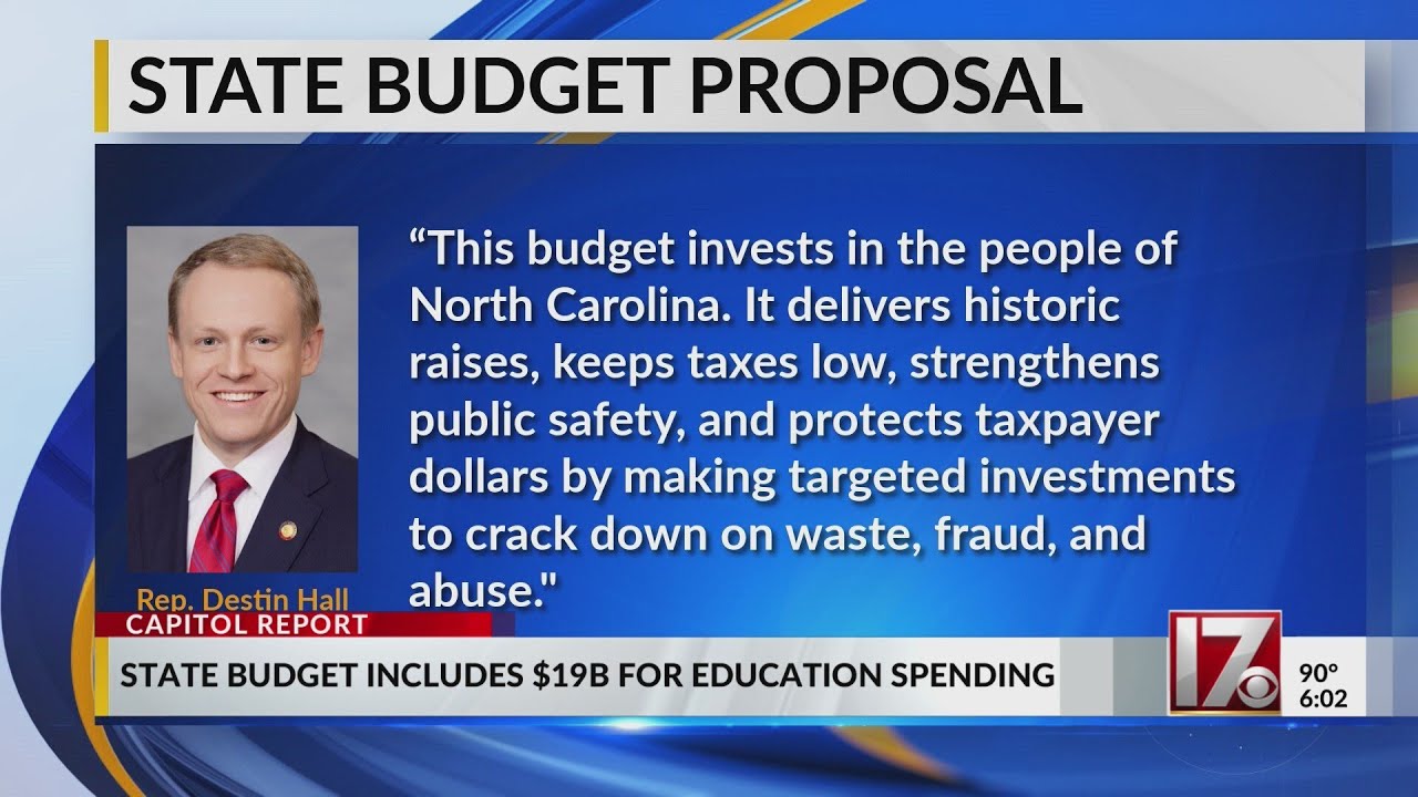 NC state budget proposal finalized on last day of fiscal year