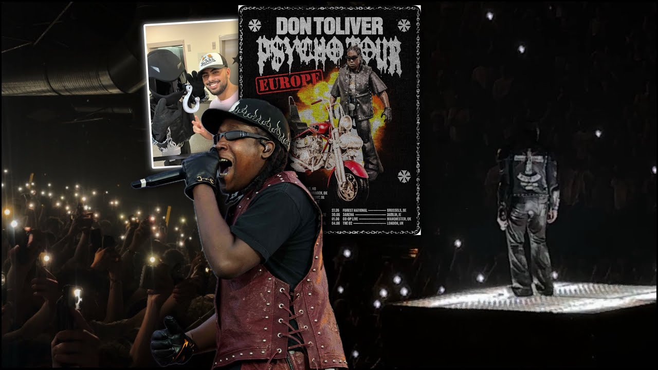 DON TOLIVER KONZERT VLOG IN HAMBURG!!!💆🏾‍♂️