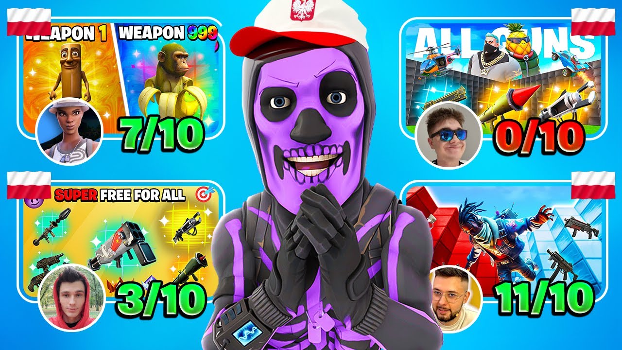 Testuję POLSKIE MAPY na EXPA w Fortnite