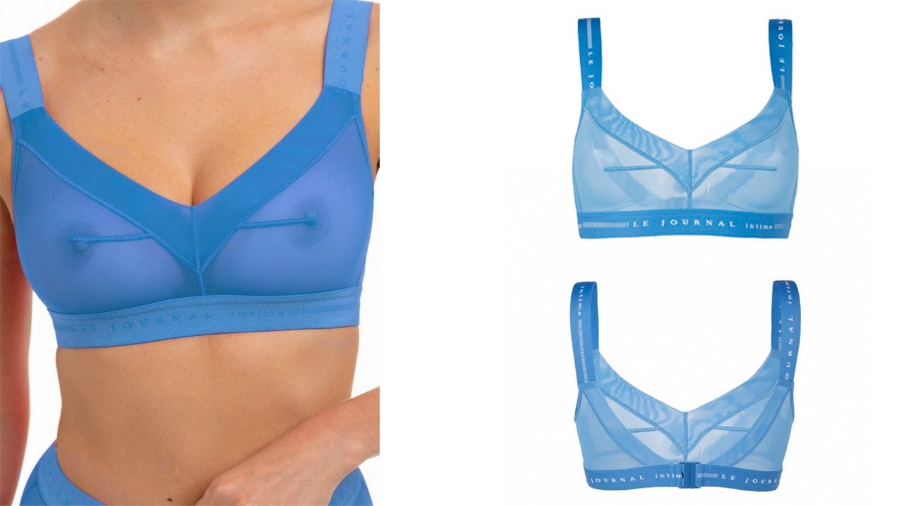 Обзор бюстгальтера PAULA Le Journal intime в цвете джинс