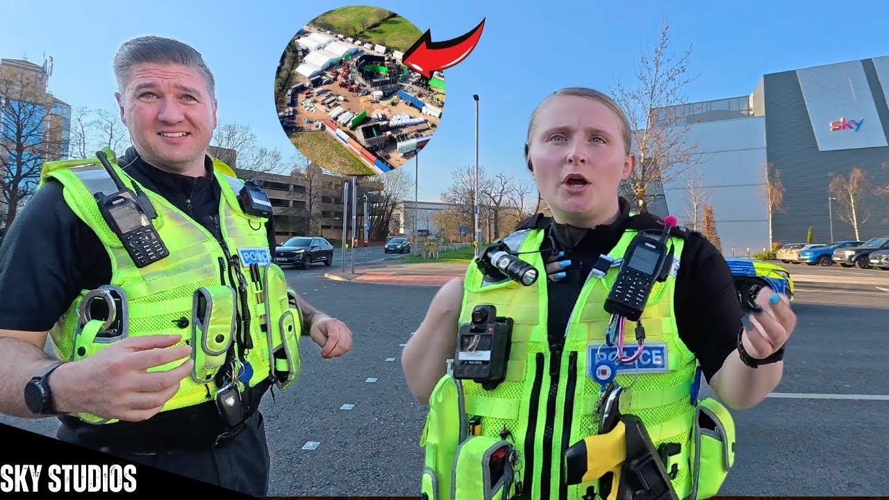 Stargate Movie Set EPIC Drone Footage - With DJ Audits !!  😲😡❌