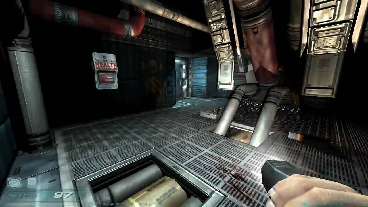 Doom 3 Walkthrough Part 14 HD - Level 8, Alpha Labs Sector 4