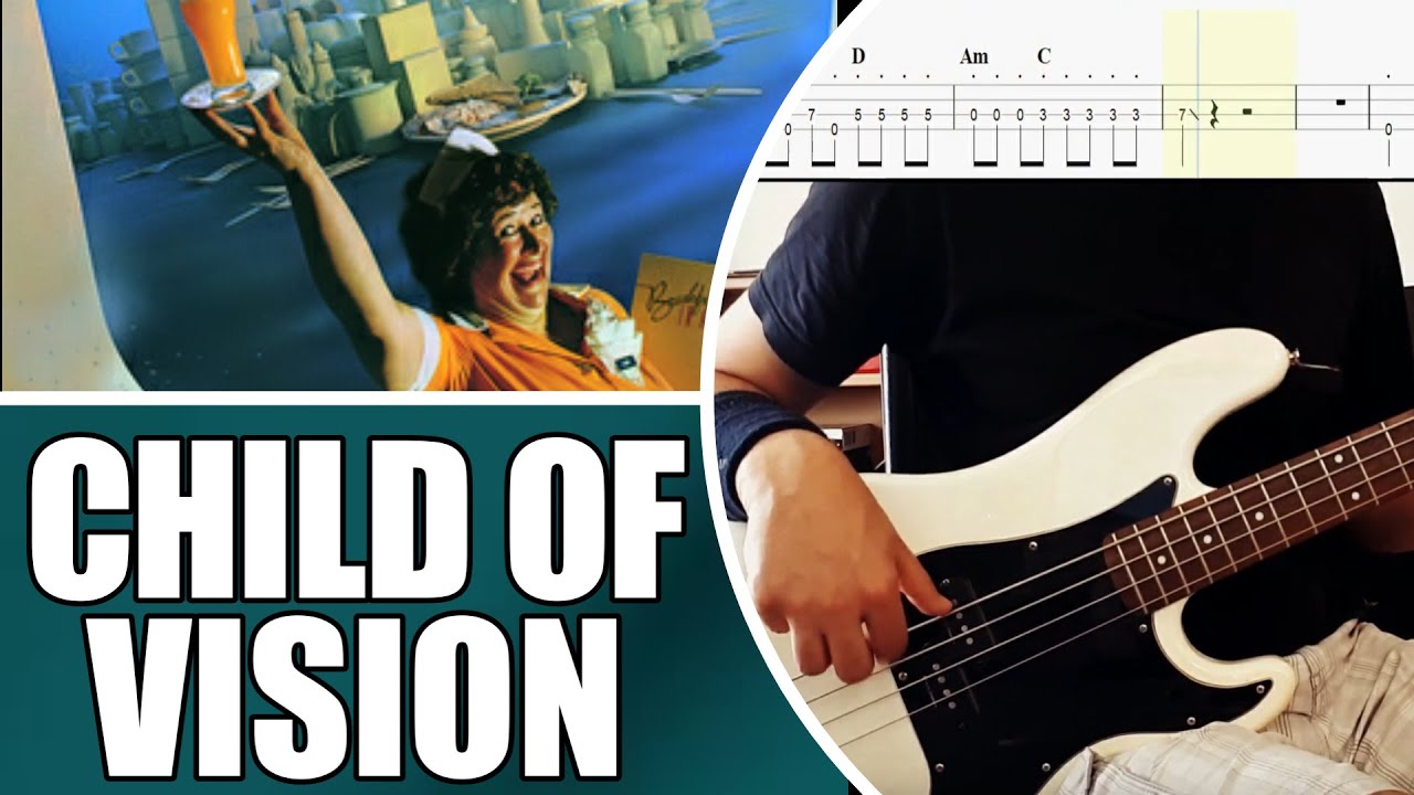 Child Of Vision - Supertramp | Bass cover with tabs #19