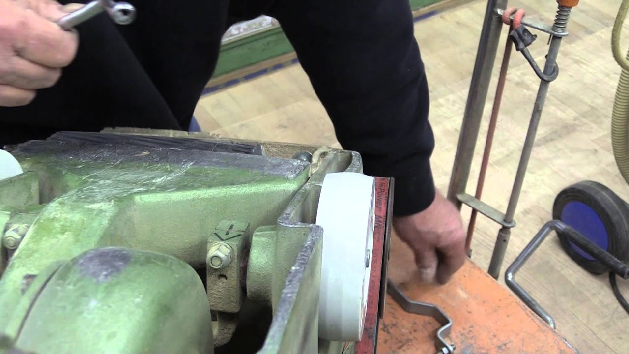 Replacing and Leveling the Wheels on a Hummel Belt Sander