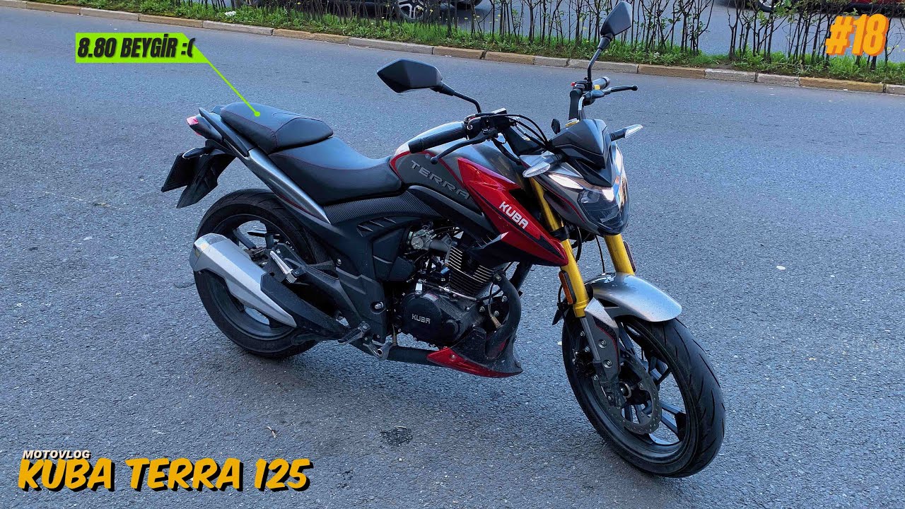 KUBA TERRA 125 - İLK DENEYİM KISA ÇAPLI İNCELEME - MOTOVLOG - #18