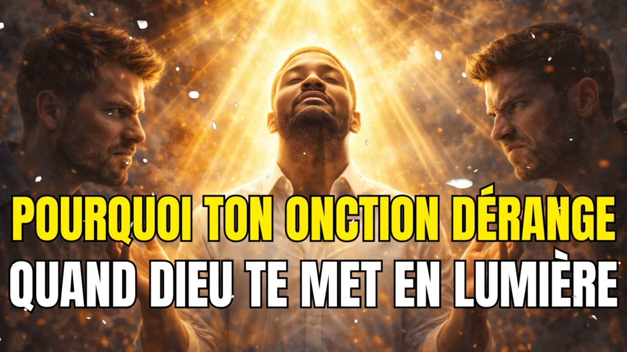 Pourquoi ton onction dérange - quand Dieu met une lumière sur toi, ils ne peuvent plus te supporter