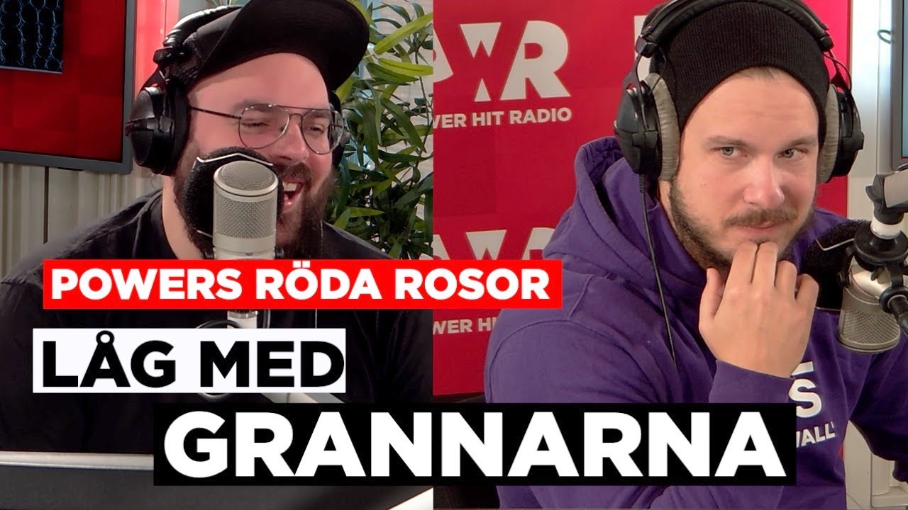 POWERS RÖDA ROSOR - LÅG MED GRANNARNA