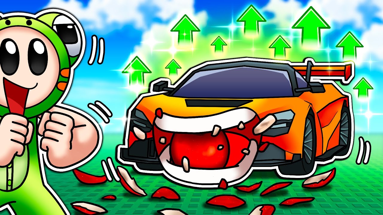 🍎 อัปเกรดรถด้วยผลไม้!! | Roblox: Feed Your Car