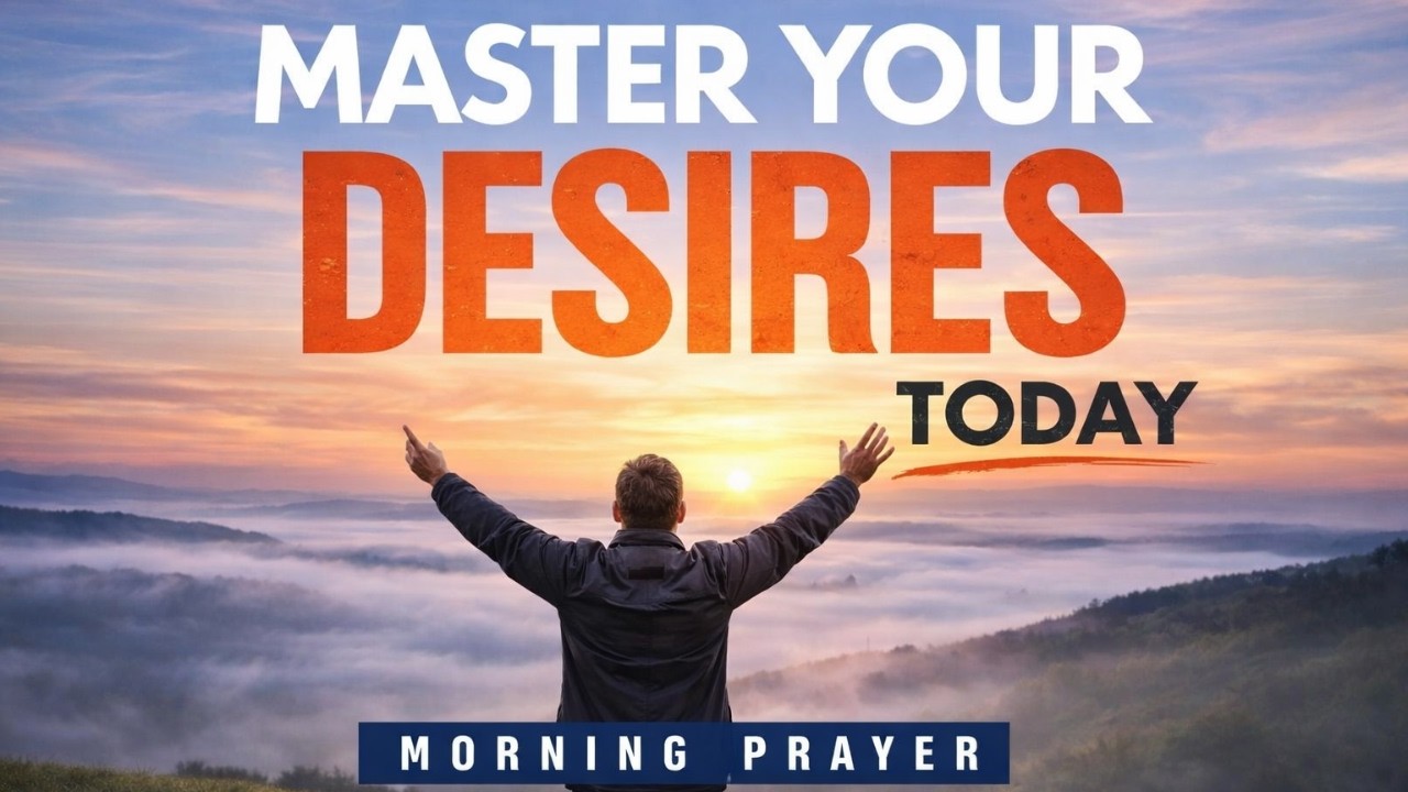 Master Your Desires and Honor God Today | Powerful Morning Prayer for Spiritual Discipline