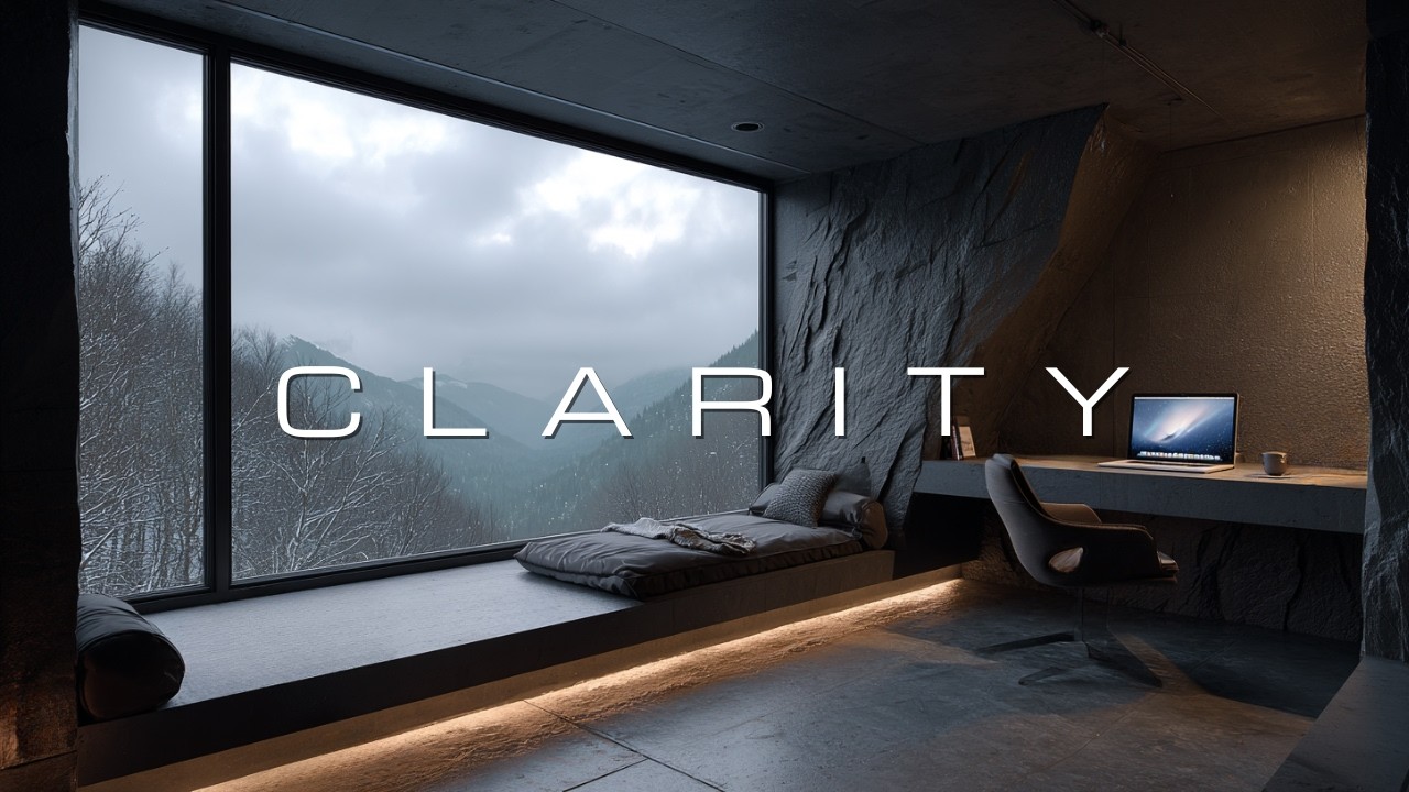 Deep Work Ambient for Absolute Focus – Cold Peaks & Crystal Clarity Study