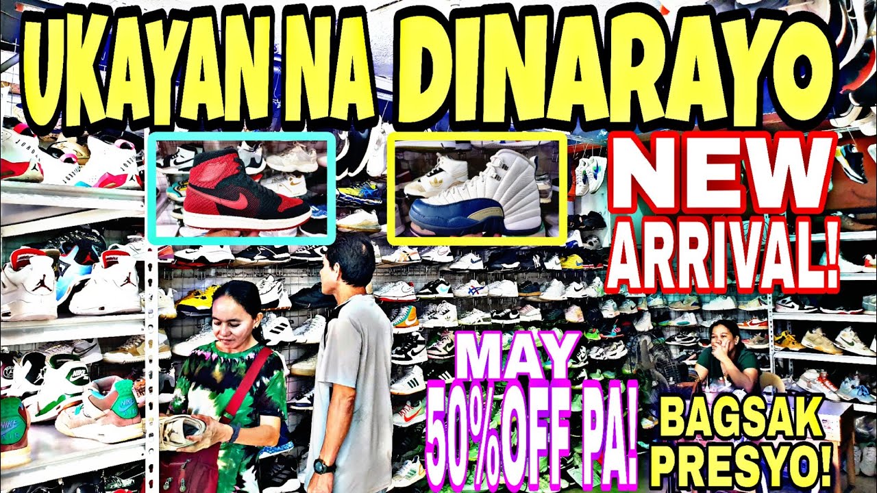 NEW ARRIVAL! UPDATE  UKAYAN SA TALIPAPA DAMING SOLID SHOES | JORDAN | NIKE | ADIDAS AT MARAMI PA.