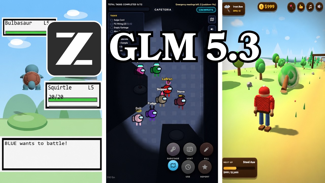 GLM 5.3 is the best AI in the world right now (crazy results)