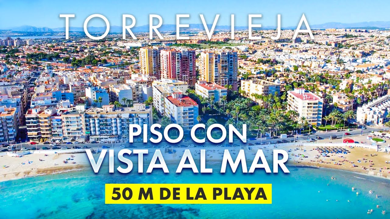 Piso en Torrevieja con vistas al mar: reformado y totalmente equipado, a solo 50 m de la playa