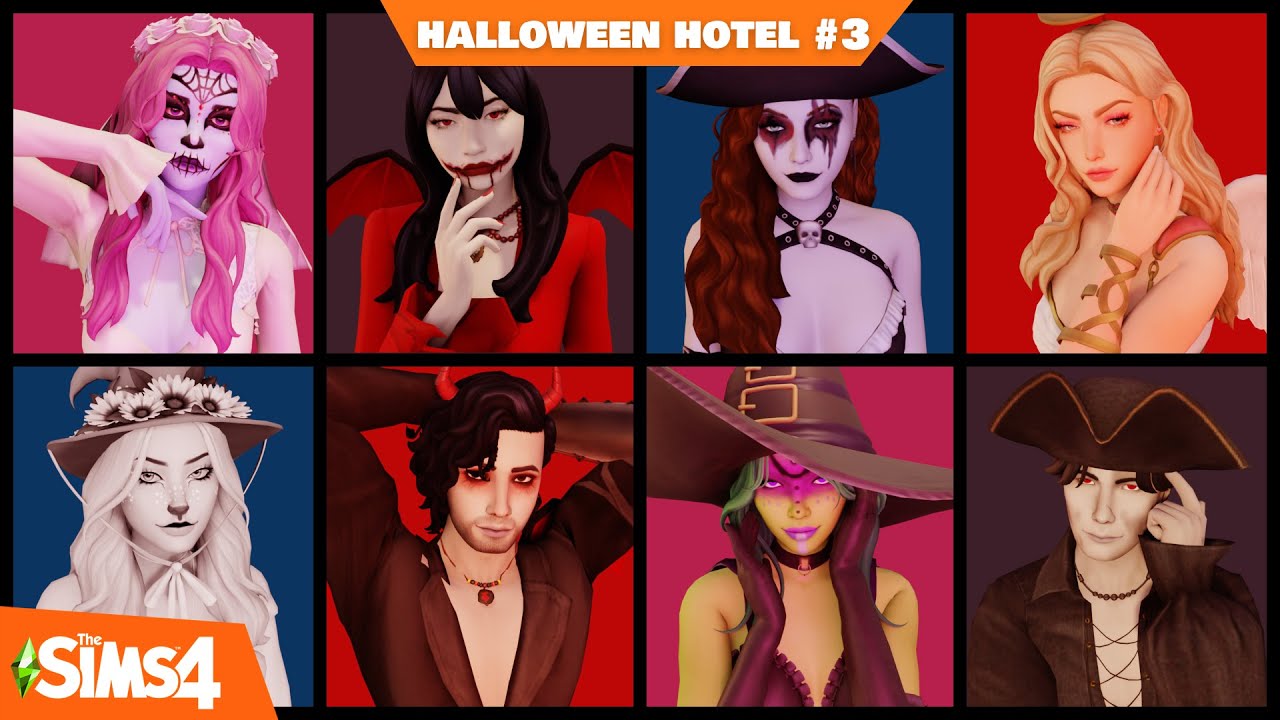 Meglepő szerelmes pár 😍💕  | The Sims 4 Halloween Hotel #3
