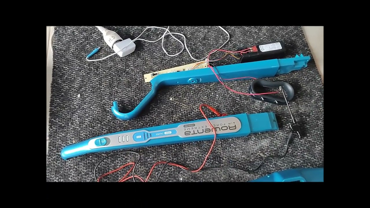 Je relance un aspirateur sans fil Rowenta avec sa batterie Li Ion à 0v