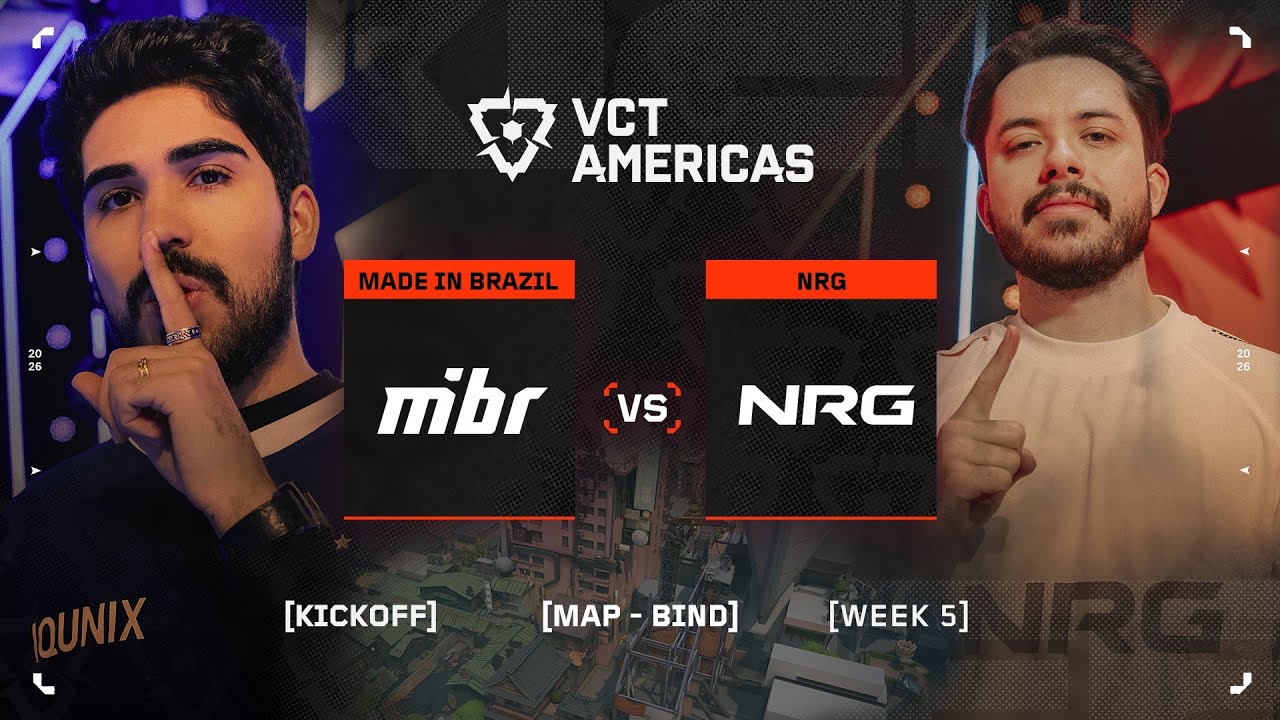 MIBR vs. NRG - VCT Americas Kickoff - W5D3 - Map 1