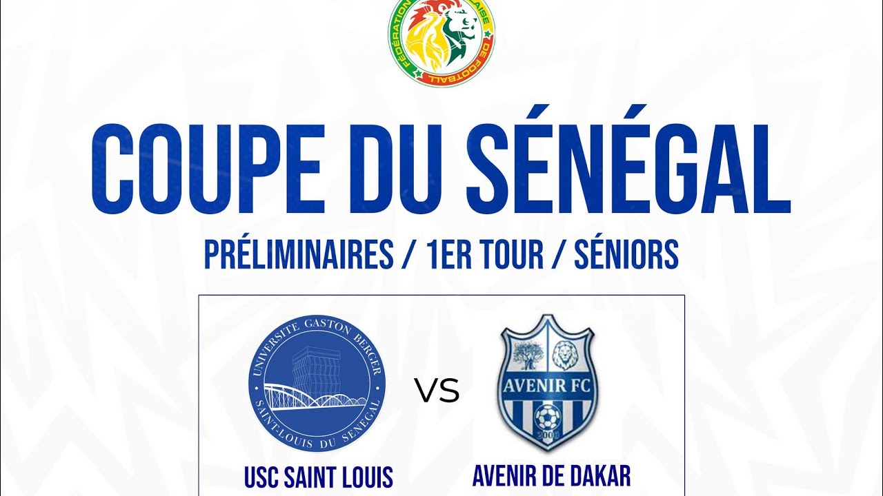 Coupe du Sénégal : UGB SC vs Avenir FC