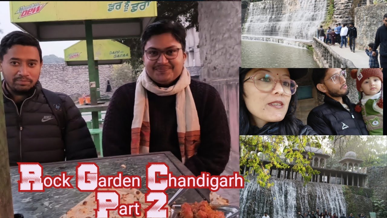 Rock Garden Chandigarh Part 2 || kullvi Pratibha vikrant Vlog || 